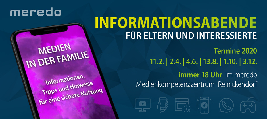 meredoberlin's tweet photo. Das #Internet und alle dazugehörigen Entwicklungen stellen für viele Menschen eine große Herausforderung dar. Wir laden #Eltern und Interessierte zu einem #Informationsabend ins #meredo ein.
1.10.2020 ab 18 Uhr im meredo
Informationen auf https://t.co/CIIhliYEMw https://t.co/SqaAFOlU3W
