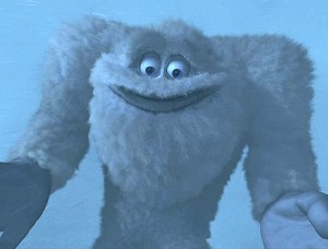 JUHO as YETI (the abominable snowman)