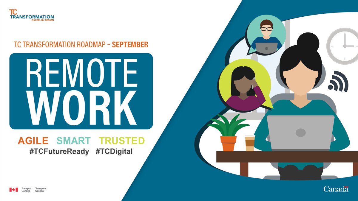 JulieLeese1's tweet photo. Want to learn some tools, tips, and tricks for working remotely? Then you'll want to check out tomorrow's TC Transformation webinar! 

Register here:  https://t.co/C8RxCNgBcJ (internal GCpedia link) #TCDigital #TCFutureReady https://t.co/z3HUCPvuTa