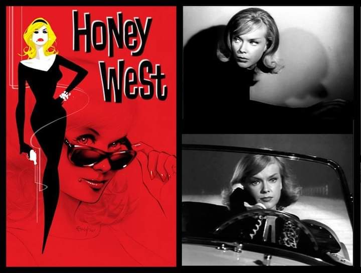 Happy birthday Anne Francis aka Honey West 1965-66.   