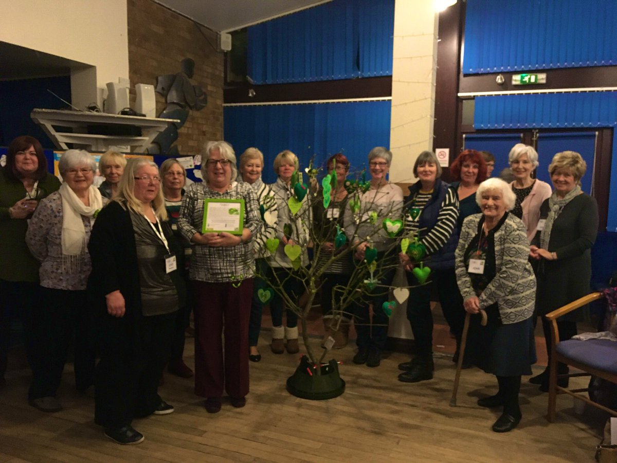 Happy 105th Birthday <a href="/WomensInstitute/">Women's Institute</a>! 🎉 The WI play a huge role in our campaigns to push for climate action, especially #ShowTheLove, whilst creating an incredible network for women in society 👭 Thanks for your amazing work, and the lovely green hearts! 💚 #WIDay