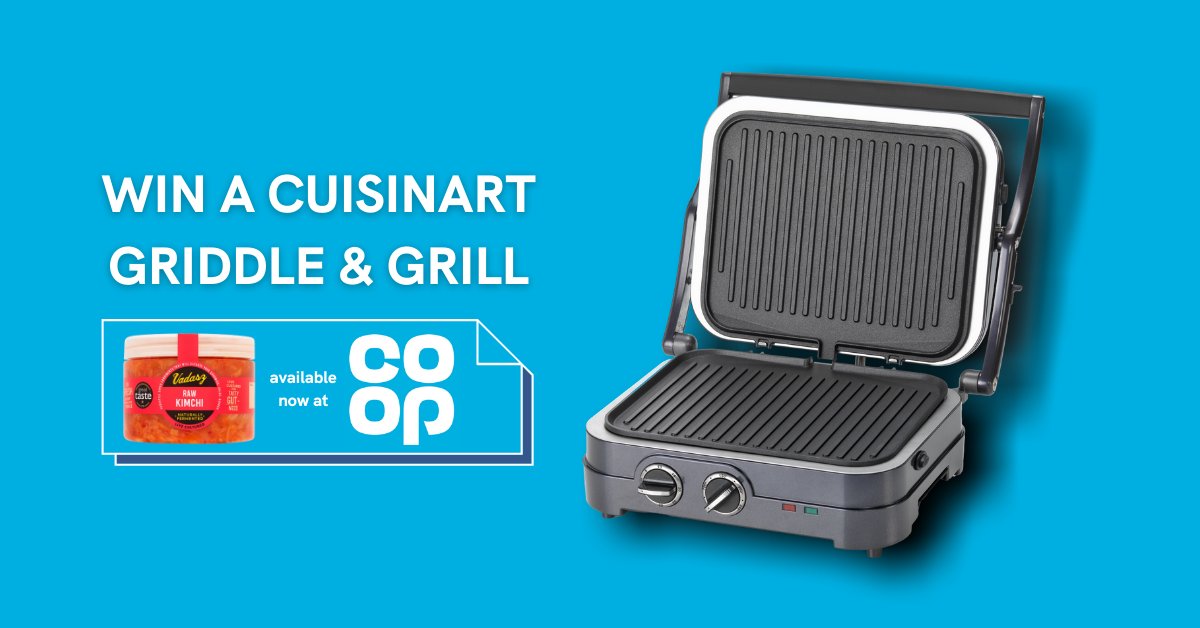 VadaszDeli's tweet image. 😎 Want to WIN a Griddle &amp;amp; Grill? 🔥

To celebrate our Kimchi launching in Co-op we are giving away this amazing prize!

Sign up now 👉 foodenvee.com/installing-win…

Good luck 👊💥