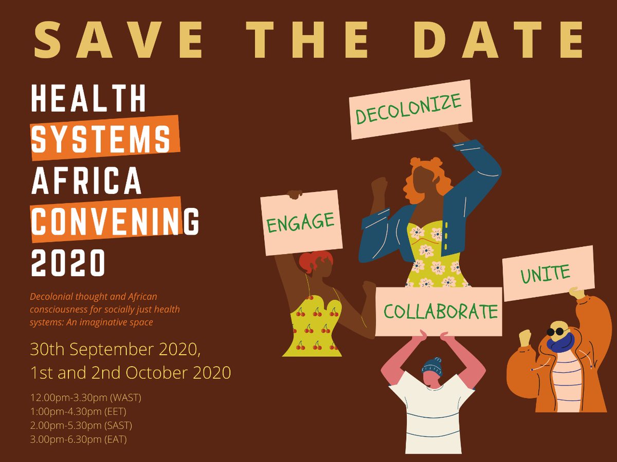 kenneth_munge's tweet photo. Finally! 
A space and time to re-imagine socially just African health systems!
Sign up for the webinars here: https://t.co/AFaJSgRPBM
#HSGafricanfutures https://t.co/A9uU9ZhLMP