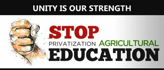 _ChaitanyaPatel's tweet photo. Agriculture sector is mother of industry sector, they provide all type raw materials so privatization of agriculture education is risky for farmers and studets plz stop privatization of agriculture education systems #कृषि_निजीकरण_रोको 
@rcfalduofficial
@aditiraval https://t.co/U7QNoNfoI6