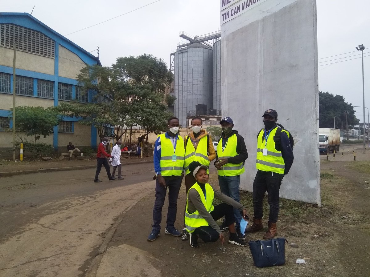 Day 2 we covered Lunga Lunga Area from Likoni Road Junction( House of Manji) all the way down which includes Nanyuki Road and other tributary roads. This is where most of the workers in Industrial Area work, the area is densely populated with a lot of factories in this area.