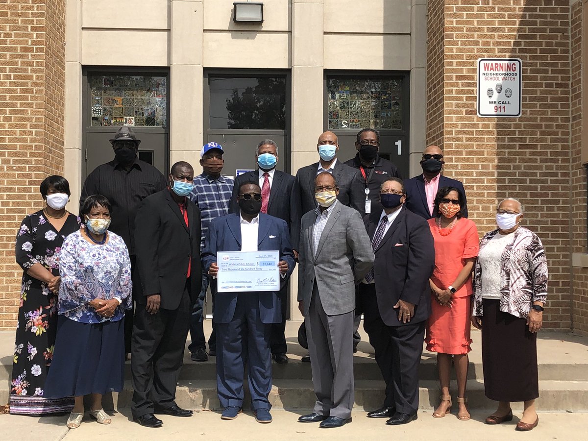 What a huge surprise when we received a huge gift from the COGIC SW Jurisdiction for the purpose of Closing the Homework Gap for ICT kids! Kudos to Bishop Gilkey and Leaders for this huge blessing! Our kids and families will soar with your generous gift! <a href="/WichitaUSD259/">Wichita Public Schools</a> #WPSProud