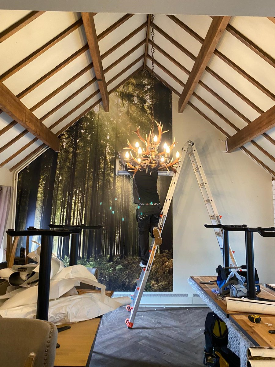 InnoCreationsUK's tweet photo. What “wood” this look like in your workplace or home?👀🦄 We love a #Behindthescenes pic here at Innovation HQ💕

📞 01902 244316
✉️ lizzy@innovationcreations.co.uk
🌍 https://t.co/8v8Ds3Iq8O
   
#wallgraphics #wideformat #printing #print https://t.co/xEULnd4oDB