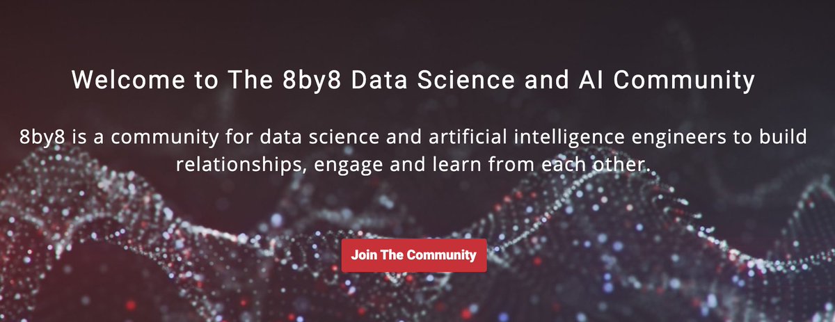 agentcurry's tweet photo. I'm creating a community for data scientists and machine learning engineers to engage, inspire, and build relationships.

We all have something to share that can benefit someone else.

🛎 Join https://t.co/VTo8bOW5mH

#datascience #machinelearning #ai #deeplearning https://t.co/gURAXFAegk