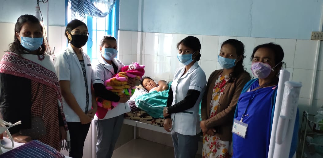 1st delivery conducted at Lyngkhoi HWC  under East Khasi Hills District #Meghalaya on 15.9.2020.healthy male baby weight 3.500kg promoting #Institutionaldelivery for #safetyofmother&newborn 
@USAID_NISHTHA @iecbccnhmmegh @AyushmanHWCs @Meena94916780