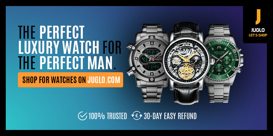 Juglo_lets_shop's tweet photo. Could your wrist use a little enhancement? Shop Juglo's collection of men's watches today &amp; find the timepiece that's perfect for you.

SHOP NOW: https://t.co/R6qVwjQadQ

#Mensfashion #Watches #Menswatch #LuxuryWatch #UKshopping #Juglo https://t.co/yHYZ0RSNzd
