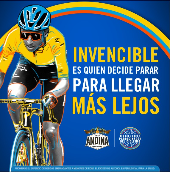 A un campeón lo hace el camino, no la meta. Por eso cada etapa, cada pedalazo, cada escalada, te ha vuelto invencible. 
Volverás con la fuerza del cóndor a conquistar  montañas y aquí estaremos para apoyarte, ¡para seguir pedaleando juntos por Colombia! 
 #GraciasEgan