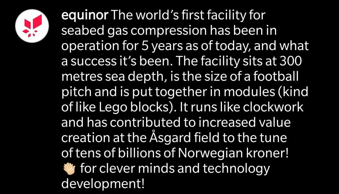 ereharrison's tweet image. The wonders of what #engineerssupportingengineers can do with technology underwater to help produce energy with the wisdom of #lego !  #gascompression #modules #subsea #structures #300mWD @Equinor @ABatteryofEngs