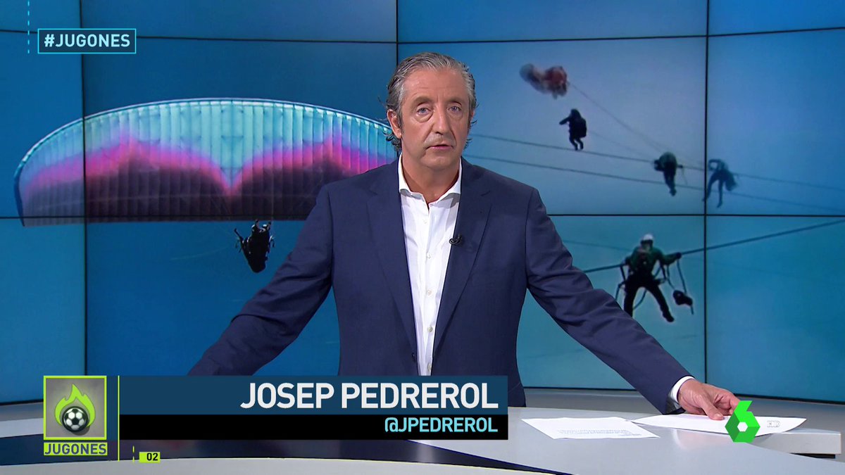 ¡TREMENDO! Un parapentista se queda COLGADO 8 HORAS a 150 metros de ALTURA. Lo estamos viendo en #JUGONES con @jpedrerol. https://t.co/kme4q2ad2b