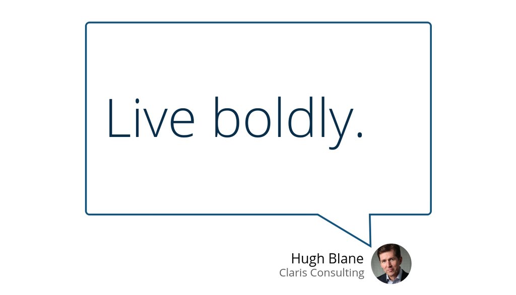 And, if in your heart of hearts, know that these three things are not present, then it is time for you to make an exit from the ranks of leadership.

Read the full article: Hugh’s Words of Wisdom Wednesday 09.02.2020 Make A Difference Or Make An Exit
▸ lttr.ai/WoDs