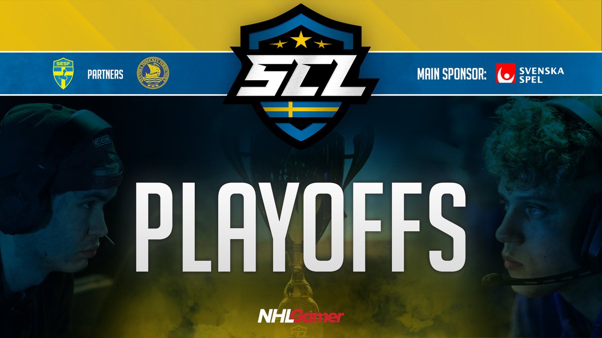 Nu startar årets SM-slutspel i eHockey! Vem tror du tar hem guldet? Följ matcherna på Twitch:
twitch.tv/nhlgamer
GLHF säger en stolt huvudsponsor! #nhlgamer #SvSeHockey