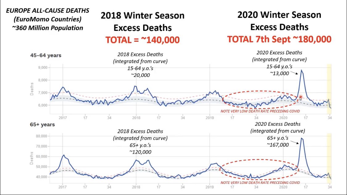 Finally, Europe-wide average excess deaths in 2020 are 40K more than excess flu deaths 2018 (one death is too many but action can harm as many as inaction)source:  @FatEmperor  https://twitter.com/maajidnawaz/status/1305487513251909639?s=21Less rabbit-hole style lockdown hysteria & more joined-up thinking please 