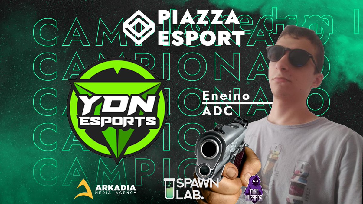 piazzaesport's tweet photo. "@Rhareshlol? @Jiikah_lol? Questi sarebbero ADC? Mo' gli esco il FIERRO."

@YdnEsports sono il terzo team invitato al #CPE, guidati dallo scorso finalista @eneino01!

...e nessuno tocchi la pizza Rossini, altrimenti volano pallottole da Pesaro. https://t.co/FrfwZ3dxL2