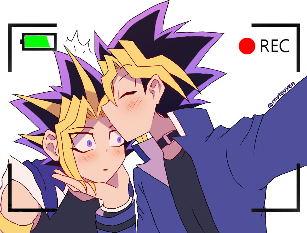 mutouyen's tweet photo. Kiss :,3 💕
#Ｗ遊戯 #闇表 #puzzleshipping https://t.co/0eIumfdzXL
