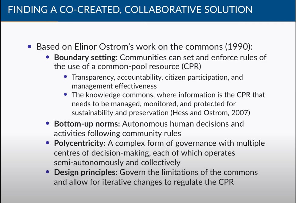 dataforpolicy's tweet image. Current #dataforpolicy2020 presenter @janiswong_ and co-authors have looked at #ElinorOstrom&apos;s work on #commons @StAndrewsCS