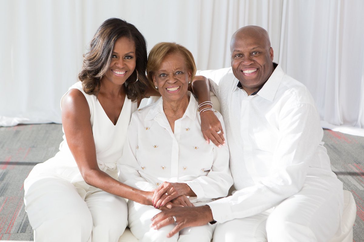 Join me, ⁦@MichelleObama⁩ and our mom Marian Robinson for the final episode of the #MichelleObamaPodcast now available on ⁦@spotifypodcasts⁩ for fun stories on our childhood, parenting and other good stuff!