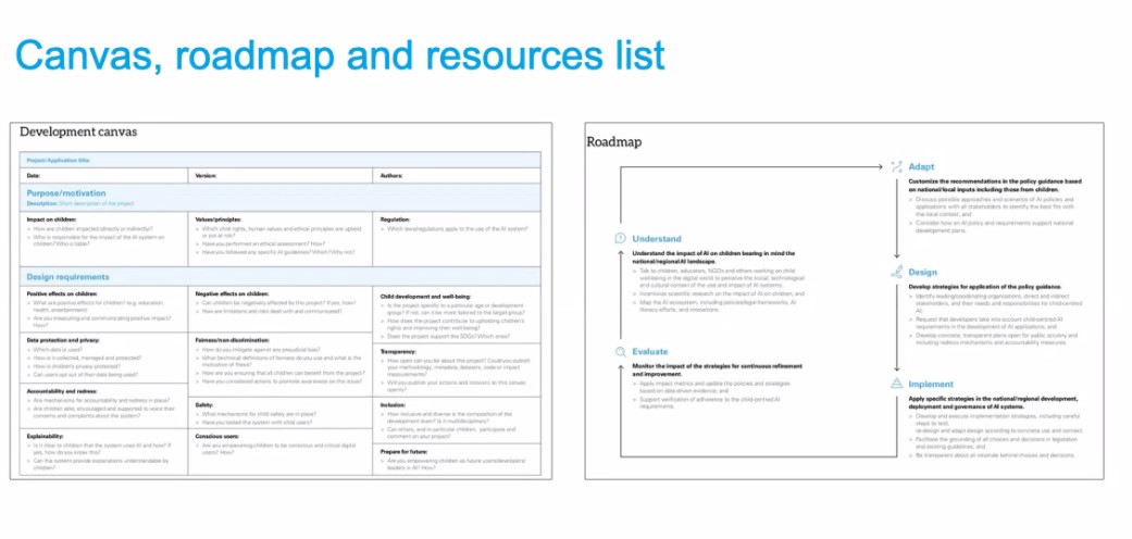 PS loved, loved the fact the recommendation include hands-on tools to help those developing AI solutions & policy identify and assess the needs of the children with a view of driving practical application. Well done  @vdignum  #Ai4children  #ResponsibleAI (6/x)