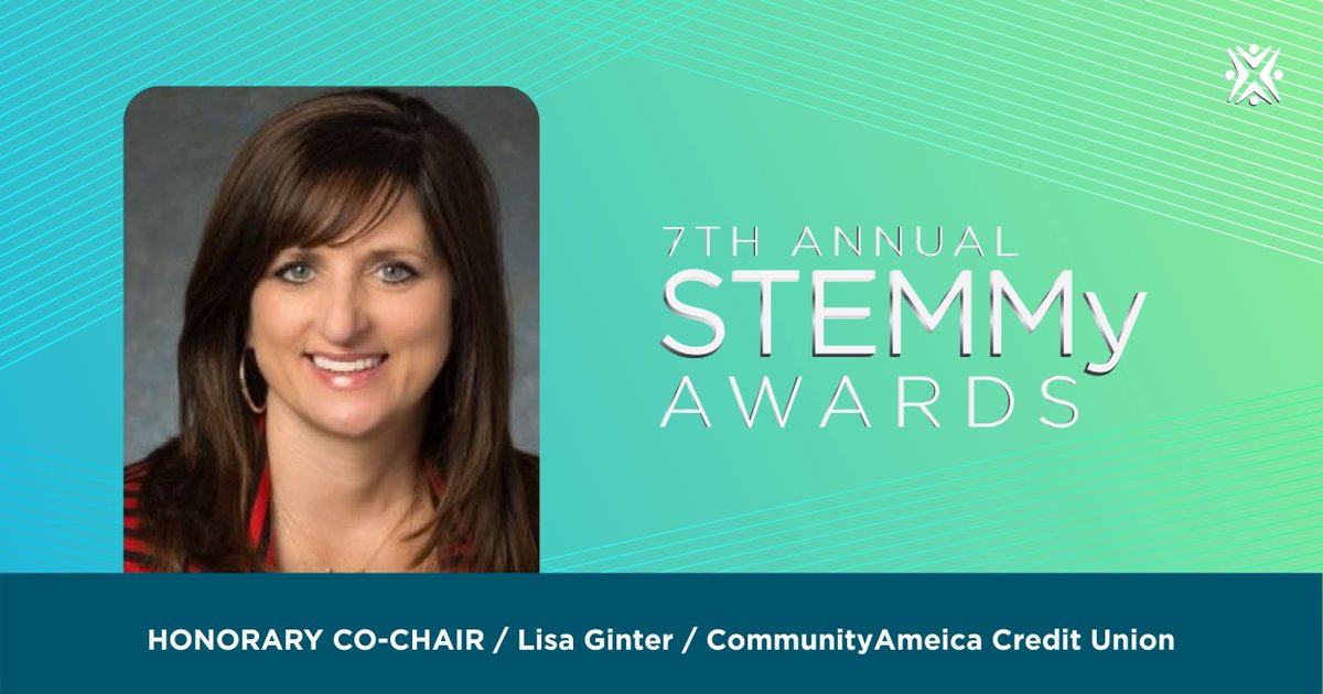 Meet Lisa Ginter, Honorary Co-Chair for our 7th Annual STEMMy Awards on Sept. 24! 

Lisa joined CommunityAmerica Credit Union in 1995 and now serves as CEO. 
Do you have your ticket for the big event yet? Sign up now &gt;&gt;

bit.ly/2ZYT1vk

#CXSTEMMys20