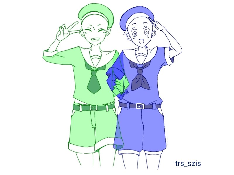 イラスト用トレス素材 على تويتر マリンスタイル 2人セットでも単独でもお好きにお使いください お洋服のデザインも 改変okです トレス素材 イラスト用トレス素材 على تويتر マリンスタイル 2人セットでも単独でもお好きにお使いください お洋服のデザインも 改変okです トレス素材