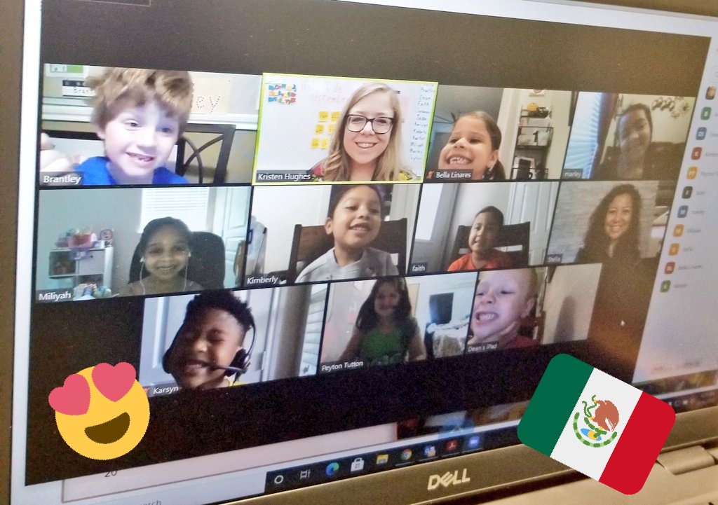 KristenTeaches's tweet photo. Our class was visited by @stellamchavez from @keranews to learn about Mexico's Independence Day!¡Feliz 16 de septiembre! @WedgeworthES @WaxahachieISD #hatchiestrong #wwstrong https://t.co/7yqbjbXQhQ