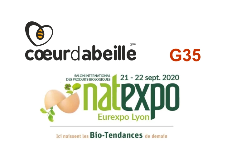 coeurdabeille's tweet photo. C'est l’événement de la rentrée, venez découvrir nos nouveautés au @Natexpo, le salon international des produits #bio au sein du Cluster @Cluster_Bio @auvergnerhalpes dès lundi 9h en G35 💚 https://t.co/PuiU635wxZ