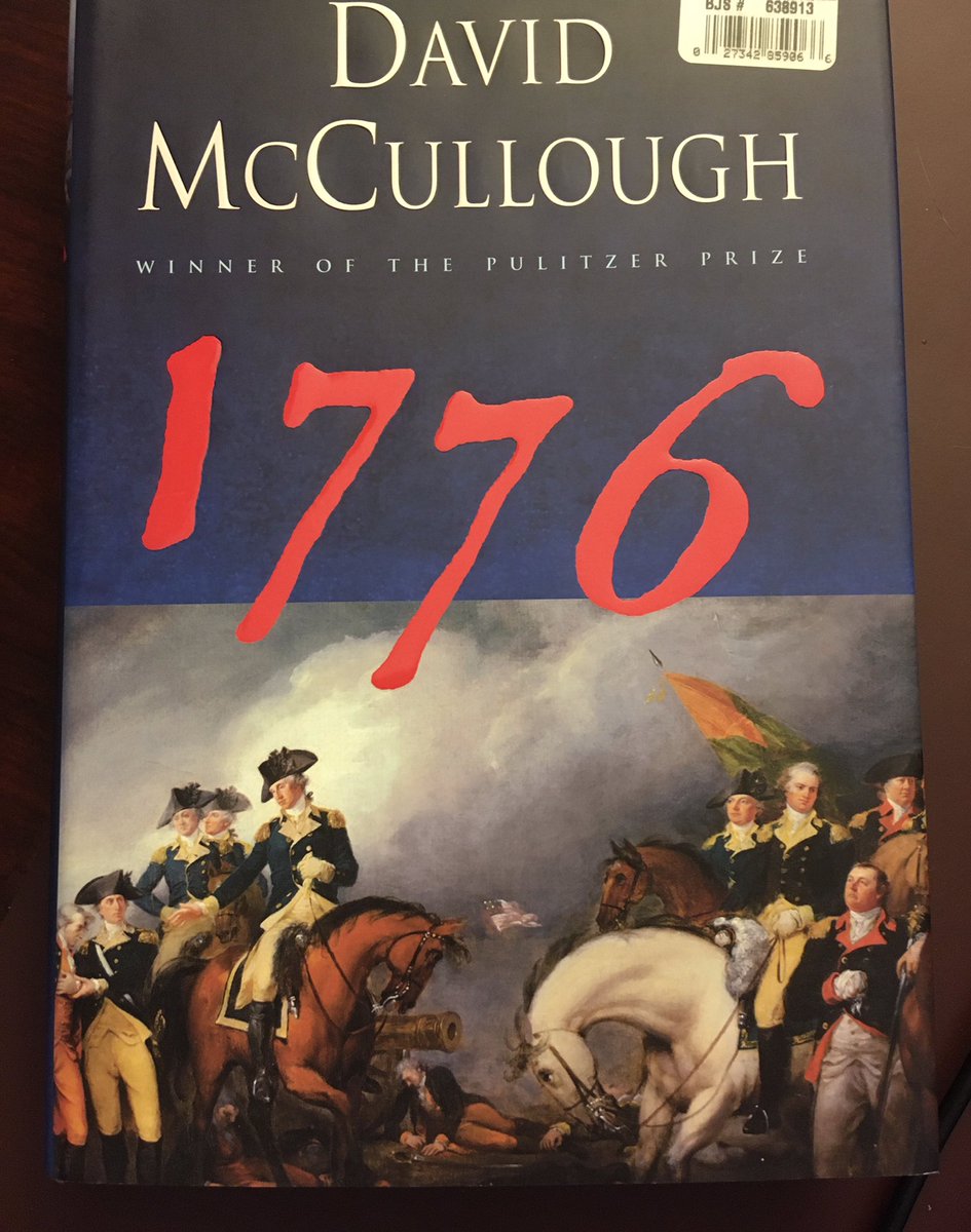 Suggestion for Sept. 16 ... 1776 (2005) by David McCullough.