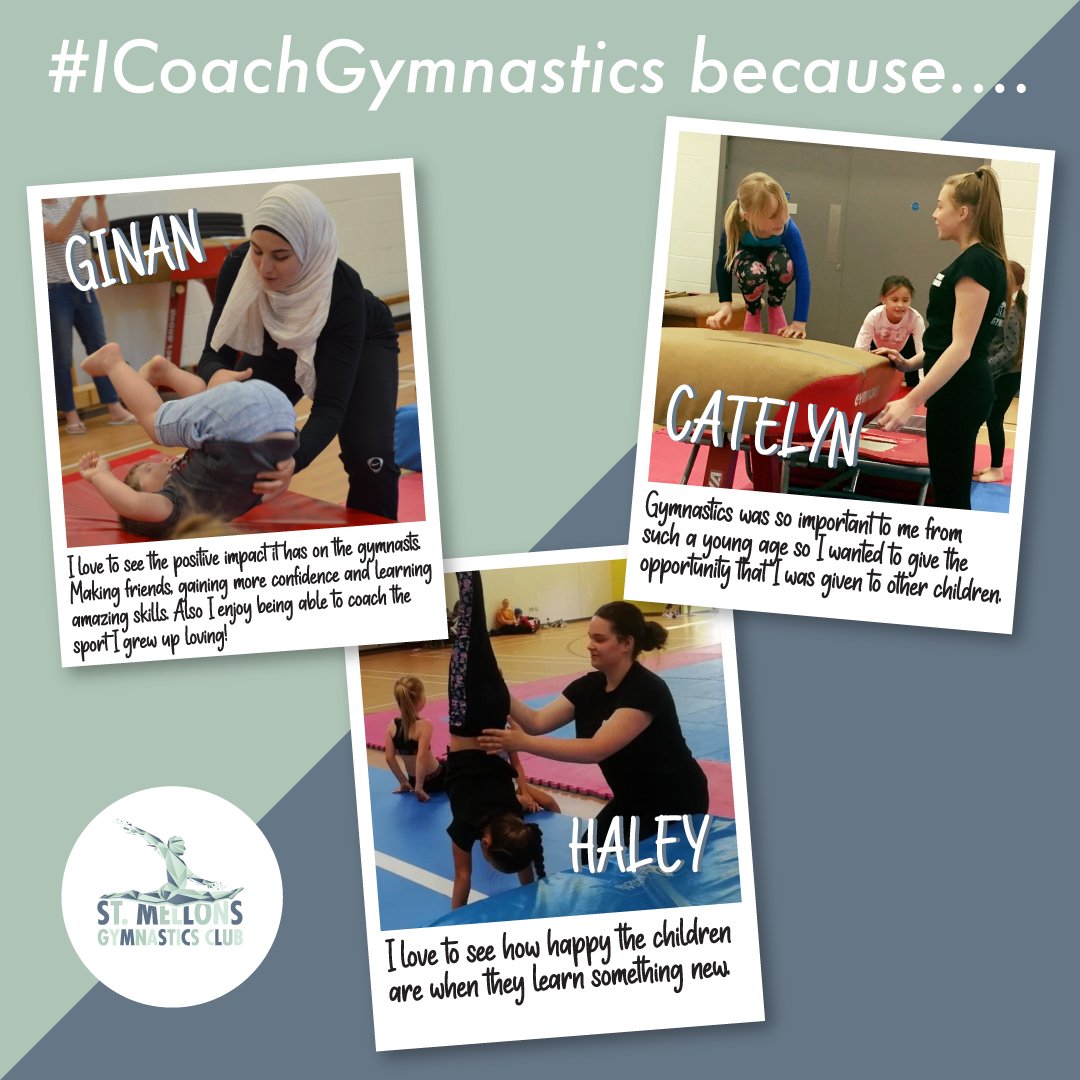 As part of #UKCoachingWeek2020, we’re resharing just some of the fabulous feedback we had from our coaching community during the #ICoachGymnastics week earlier this summer...

#GreatCoachingPledge #GreatCoaching

@_UKCoaching @VGAGymnastics @stmellonsgym