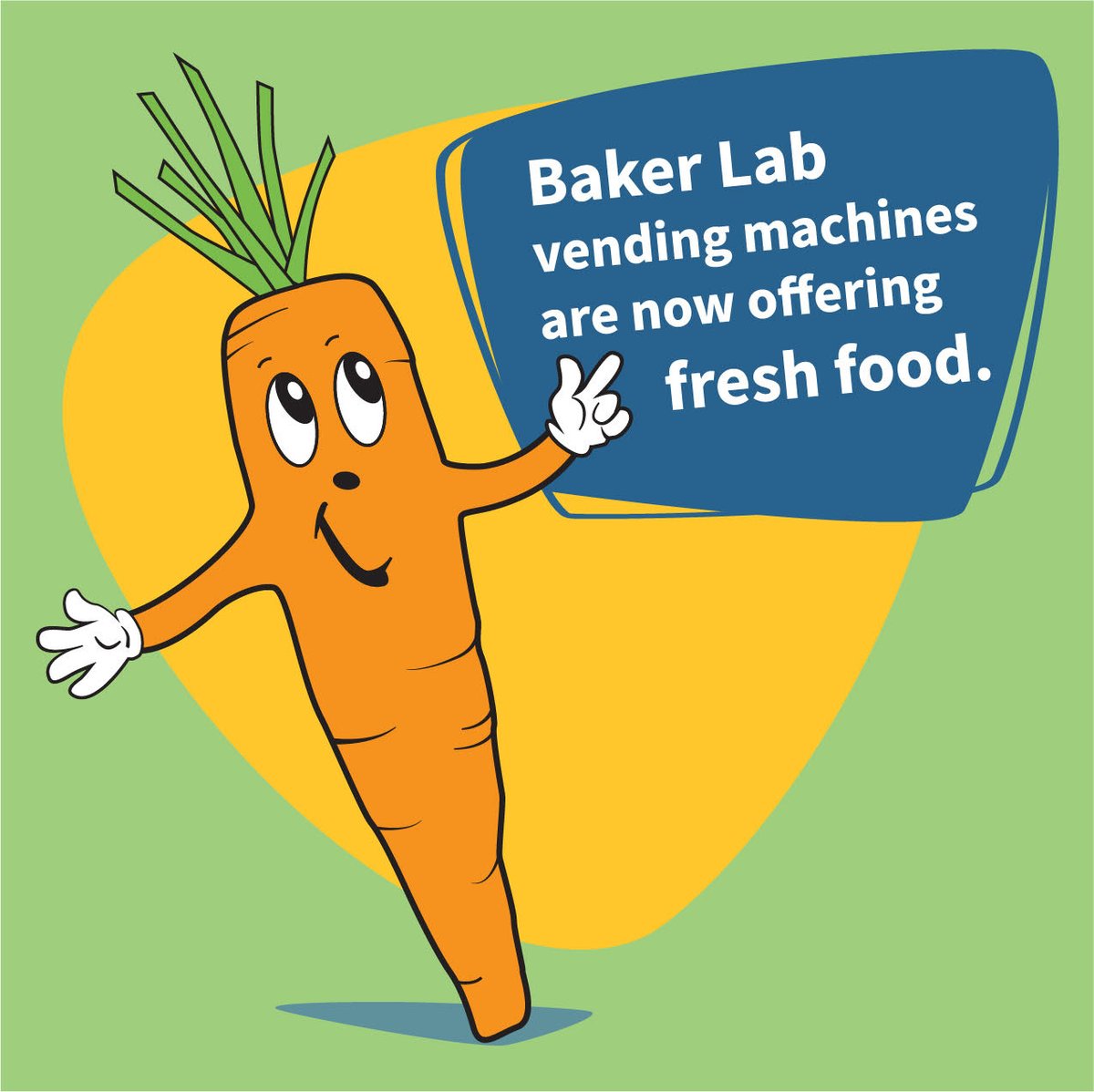 ESFStudents's tweet image. Fresh food is now available in the vending machines in the lower level of Baker Lab on the ESF campus. There will be plenty of offerings from salads, subs, wraps, hummus and yogurt to name a few. 

How to pay? It’s cash or credit card.           

Bon Appétit!