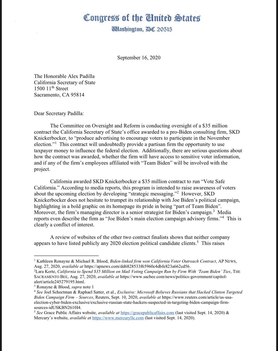 Oversight Committee tweet media