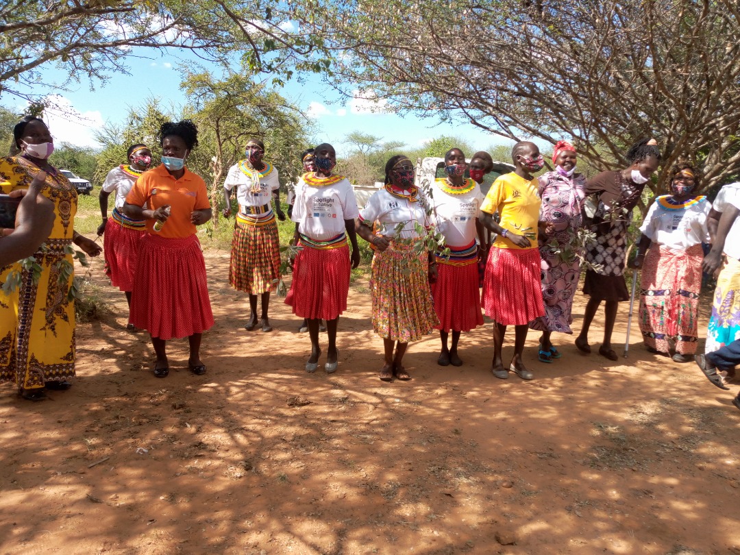 CDFUUG's tweet photo. Natukuman women's drama group welcoming the UN Resident Coordinator Her Excellency @RMalango2015 during her visit in Amudat district. #WithHer #MakeHappinessNotViolence #MakeHappiness https://t.co/V9cotCEzqx