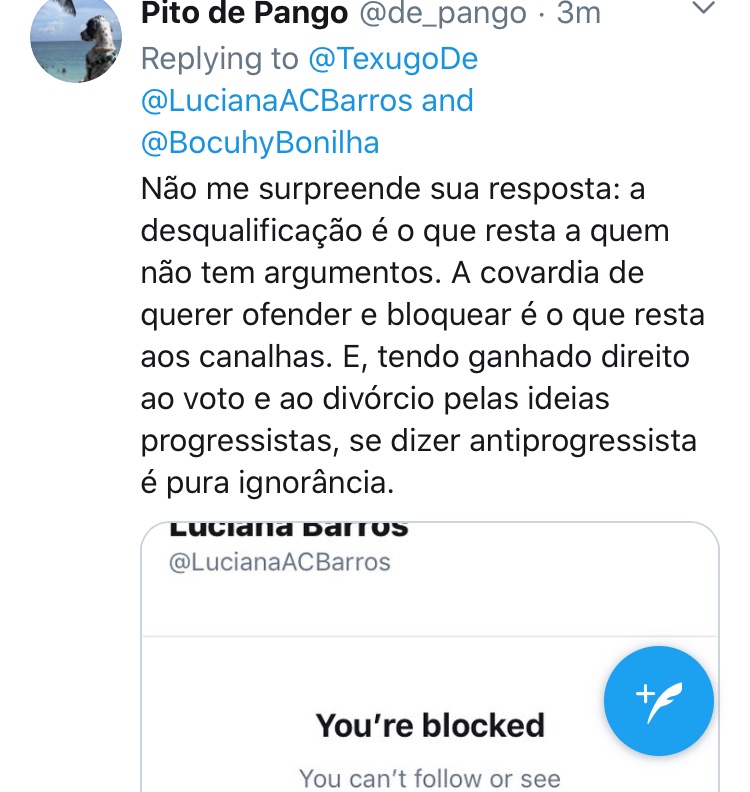 TexugoDe's tweet photo. @de_pango @LucianaACBarros @BocuhyBonilha Pensando se os ditos antiprogressistas seriam contra as ideias progressistas (para a época) do voto universal, do divórcio, da abolição da escravidão e do fim das políticas de segregação racial... https://t.co/B5EPxtSkjR