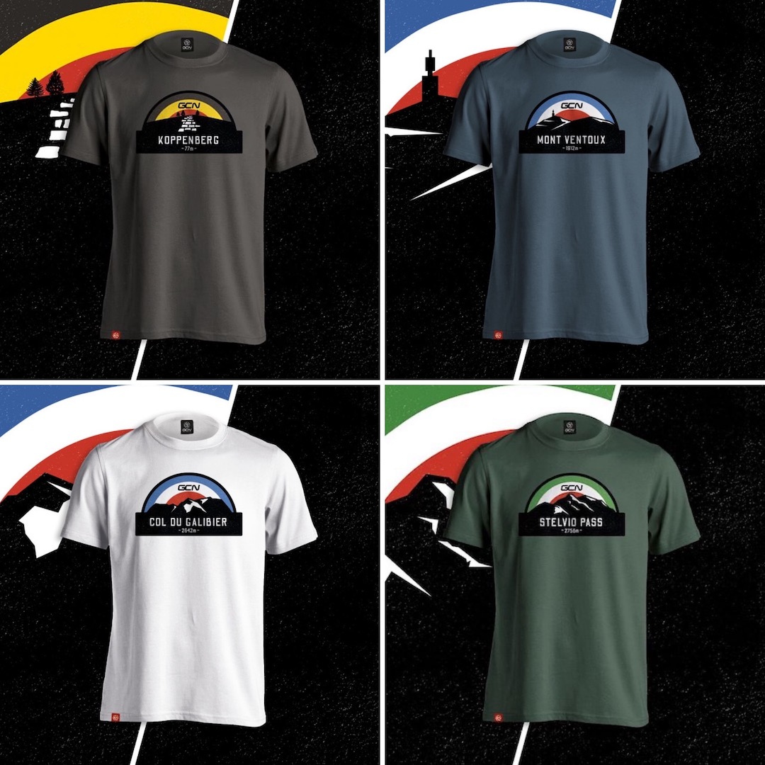 Globalcyclingnetwork Our Gcn Epic Climbs T Shirts Have Had A Lot Of Love Over The Last Few Weeks Get Yours Now By Clicking The Link In Bio T Co Dwoeixannc T Co Owcrqd3zab