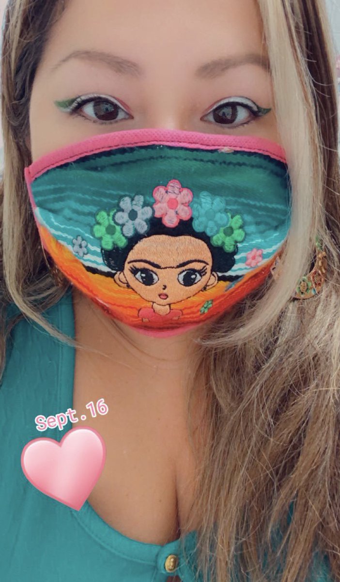 lifeasjenn26's tweet photo. Today we celebrate Mexico, in all its beauty, heart and resilience. #111favoritemask #FelizDiaDeLaIndependencia https://t.co/F1OHYmD8u1