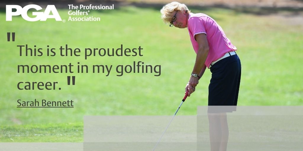 ThePGA's tweet photo. Dedicated PGA coach @SBennettGolf will follow in the footsteps of her close friend Beverley Lewis when she becomes the second female to Captain The PGA.

Bennett will become Captain of the Association in 2022, replacing Bernard Gallacher.

Read more
➡️ https://t.co/22YbKG8bIM https://t.co/GL9zWDiQwy