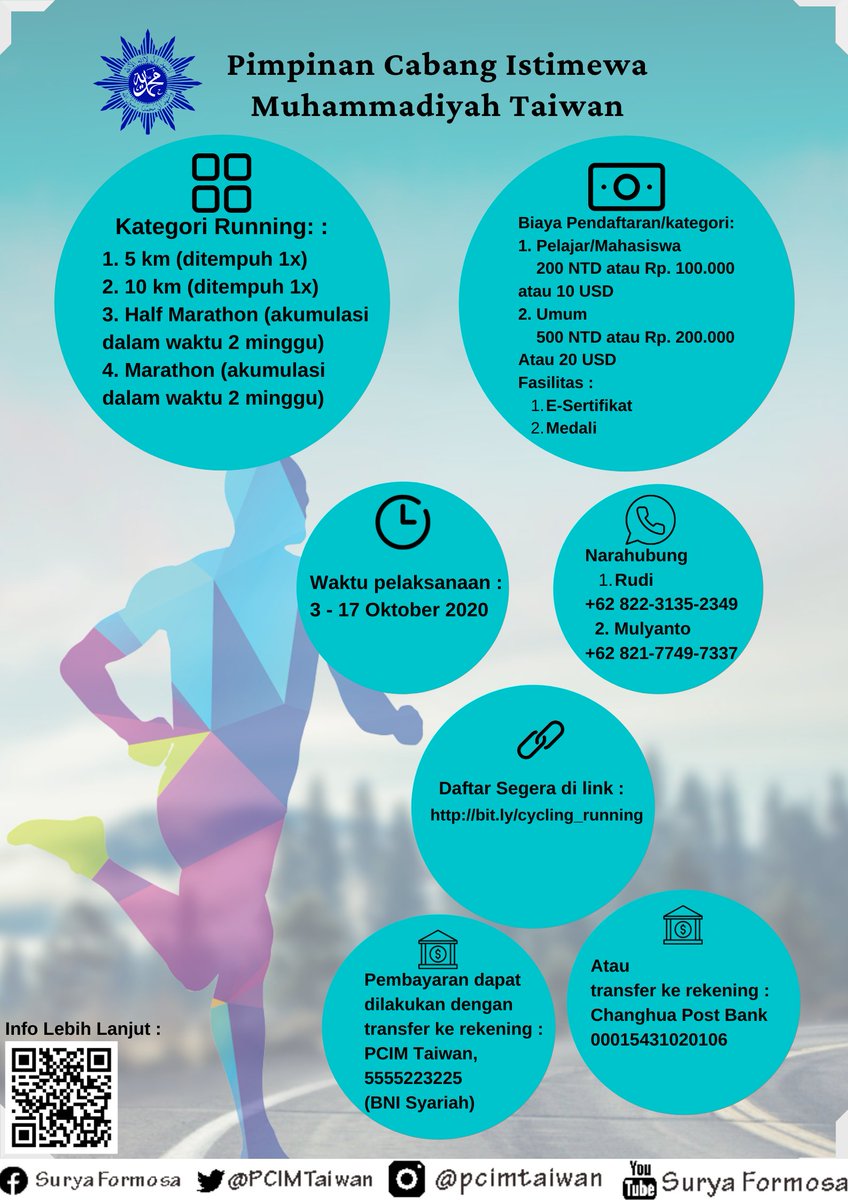 Pimpinan Cabang Istimewa Muhammadiyah Taiwan tweet media