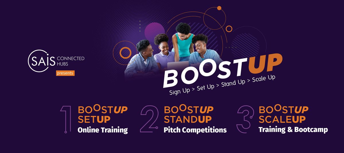 The Boostup series is in its third phase of activities- 'Scale up' training and bootcamp. Congratulations to the startups representing Zambia namely #Dawa clinic, #Aquatech solutions and #Nature's nectar.