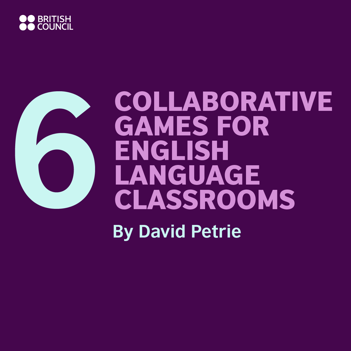 TeachingEnglish's tweet image. David Petrie shares six of his favourite non-competitive games for reviewing vocabulary and grammar in class, both physical and virtual.
👉 Find the instructions here: bit.ly/CollaborativeG…