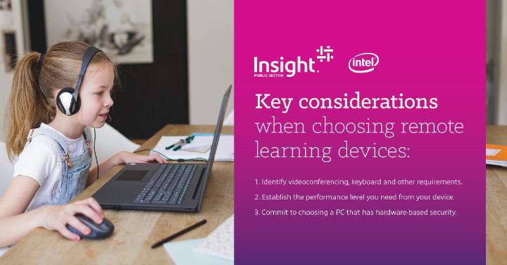 DJDJ_Derek's tweet photo. There are many considerations for a smart #EdTech investment. See how @InsightIPS and Intel are helping schools plan strategically: https://t.co/J2neKjAnPh #RemoteLearning #LearningDevices #BackToSchool2020 https://t.co/qMnh6PLtVg