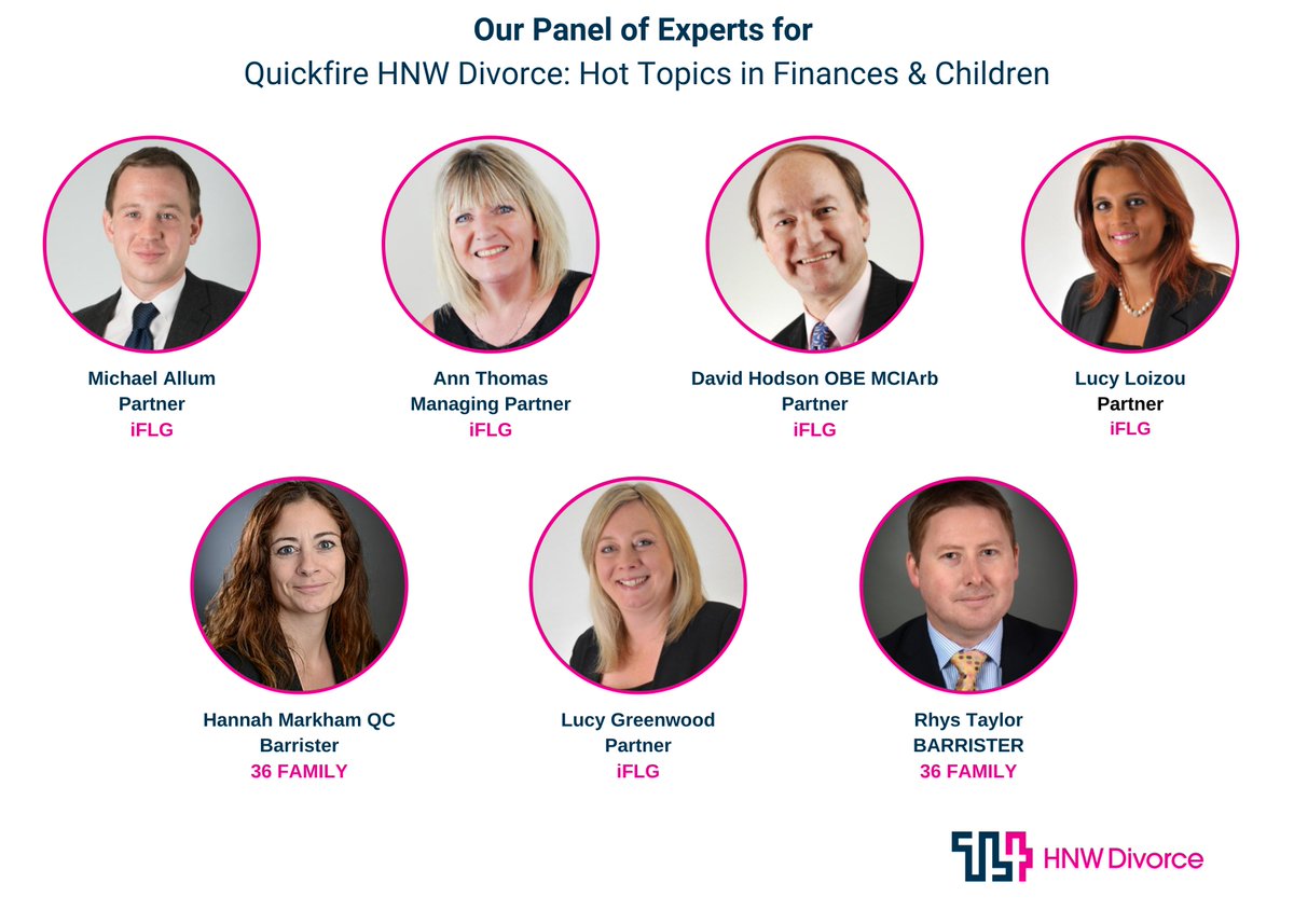 iFLGUK's tweet photo. Join the @iflguk team, chaired by @DMHodson for a quickfire round-up of the hottest areas in HNW divorce across finances and children next week on 24 September. More details here https://t.co/5YxvNQO6X2. #QuickfireHNWDivorce #iFLG #dontmissout #virtualconference https://t.co/HcwE4CgLLd