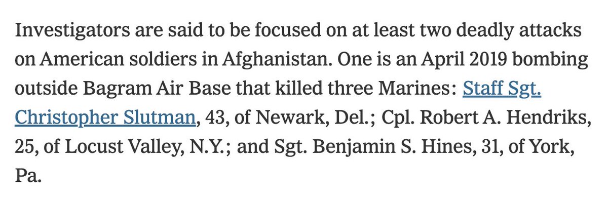 That the GRU has been paying the Taliban? I've seen no "debunking" of the original NYT scoop suggesting that is in doubt among skeptics. That Unit 29155 is the culprit? Ditto. But there are hints and clues. E.g.: