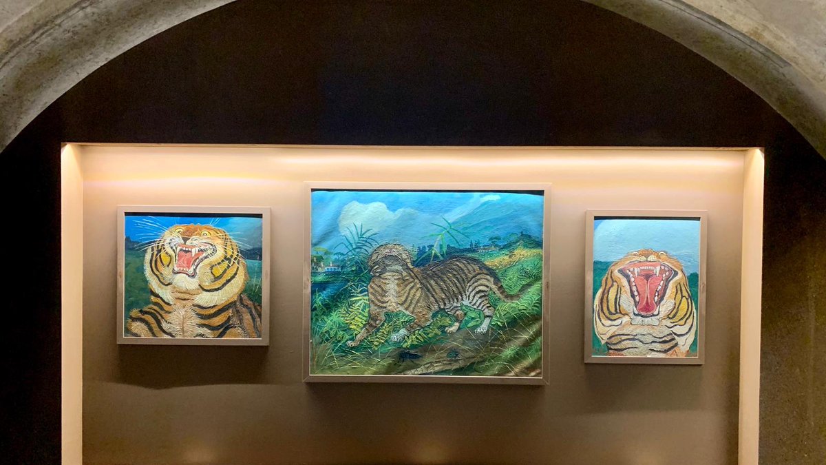 ClpMilano's tweet photo. #CLPower | Oggi il nostro #Umarell ha visitato in anteprima la mostra di #AntonioLigabue a #Parma 👨‍🎨🐅 Sabato 19 e domenica 20/09, ingresso gratuito per tutti!

LIGABUE &amp; VITALONI. Dare voce alla Natura
📌 17.09.20>30.05.21
📍 Parma, Palazzo Tarasconi
➡️ https://t.co/LcpH9sBBmJ https://t.co/AgnEG4EK8a