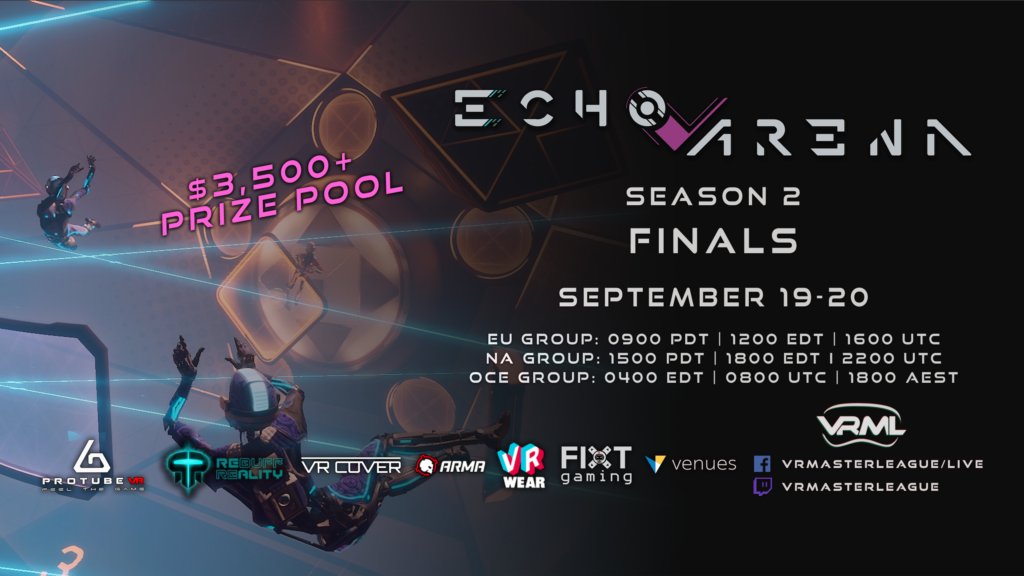 The road to the <a href="/EchoArena_VRML/">Echo Arena VR Master League</a> Season 2 Championship ends this weekend!
 
<a href="/sonyahaskins/">Hasko7</a> breaks down who's qualified and when/where to watch on VRLeague.GG - you can't miss these games!

👉vrleague.gg/2020/09/16/roa…