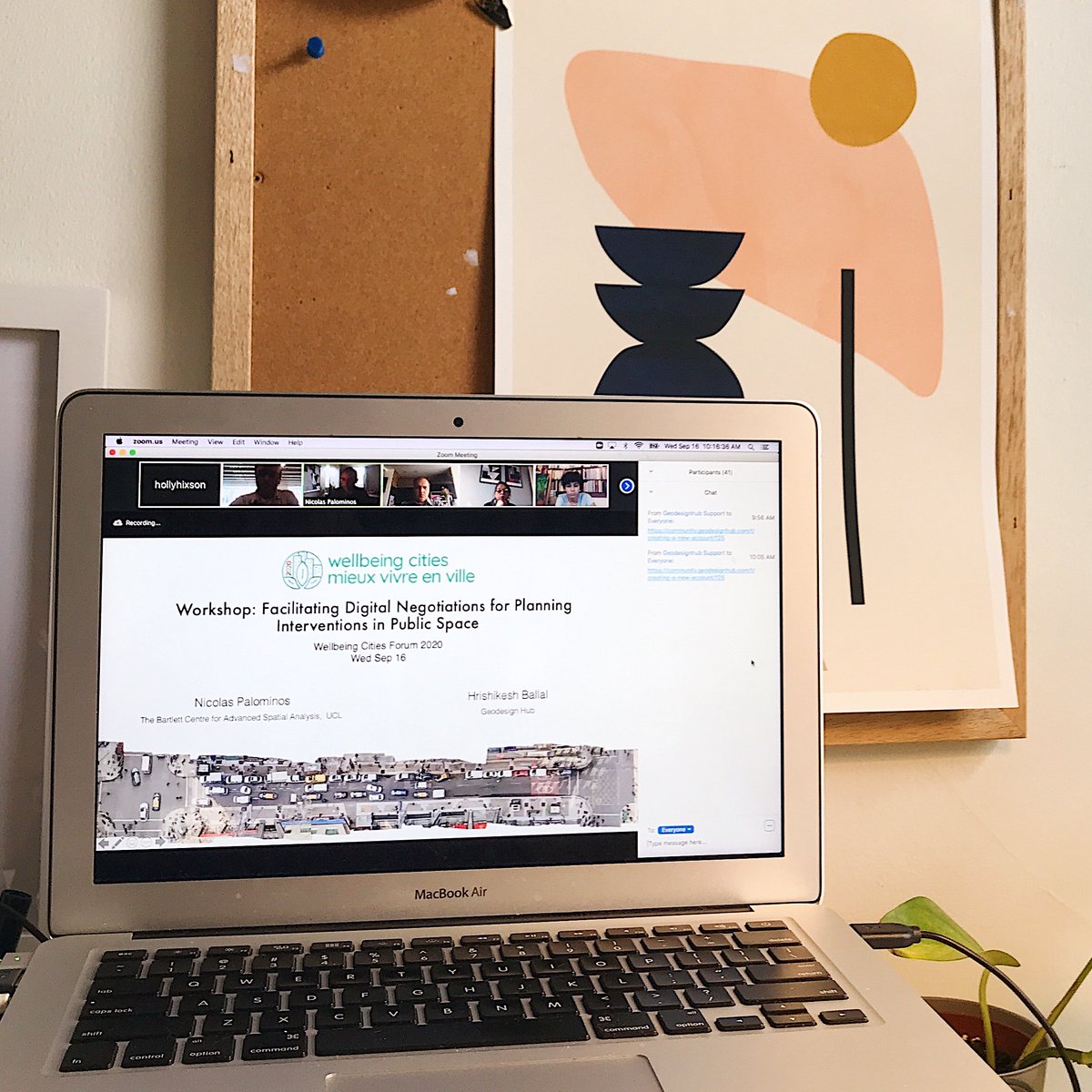 Really enjoying seeing this workshop come to life! Facilitating Digital Negotiations for Planning interventions in Public Space - Hosted by <a href="/geodesignhub/">Geodesignhub</a>  #WellbeingCitiesForum <a href="/NewCities/">NewCities</a>