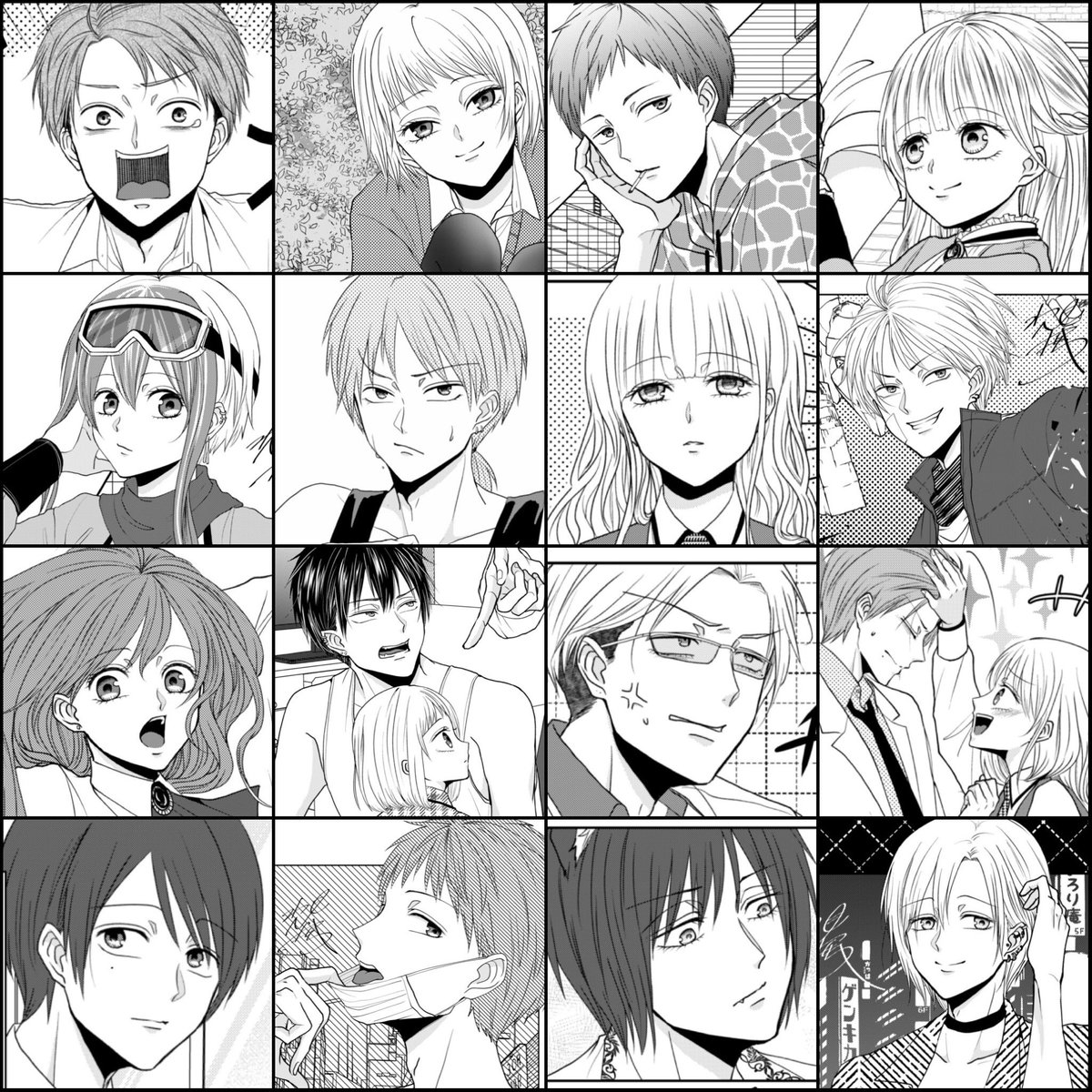 ファンボックスに置いてる画像が古すぎたので新調しました。最近描いたもの一部まとめ 