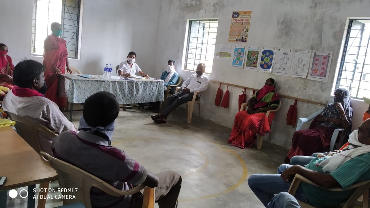 #POSHANMaah2020 
पंचायत प्रतिनिधियों के साथ पोषण संवाद कार्यक्रम का आयोजन 

<a href="/SurajpurDist/">Surajpur</a> 
#Chhattisgarh 

<a href="/MinistryWCD/">Ministry of WCD</a> <a href="/POSHAN_Official/">POSHAN Abhiyaan</a> <a href="/RanbirSharmaIAS/">Ranbir Sharma IAS</a> <a href="/akash_chhikara/">Akash Chhikara</a> <a href="/WCDCgGov/">WCD Department CG</a> <a href="/SPreraks/">Swasth Bharat Prerak Program</a> <a href="/wcdposhancg/">POSHAN Abhiyaan-Chhattisgarh</a> @Nnick81 @SBP_Surajpur