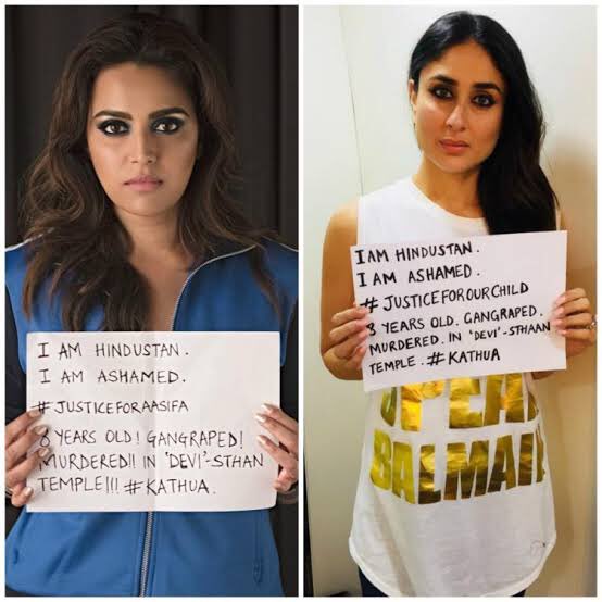 But, when these so called Bollywood stars run fake propagandas to defame our country, national anthem, culture and support terrorists, but, still we can’t call them anti-national.